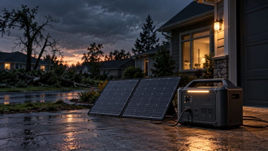 Does a Solar Generator Work During a Power Outage