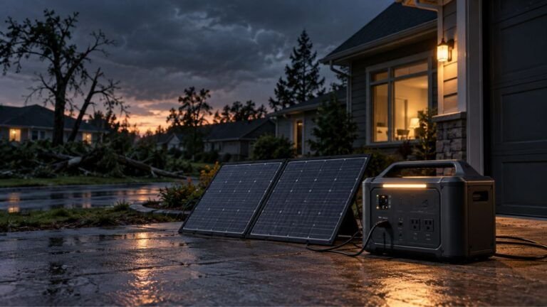 Does a Solar Generator Work During a Power Outage