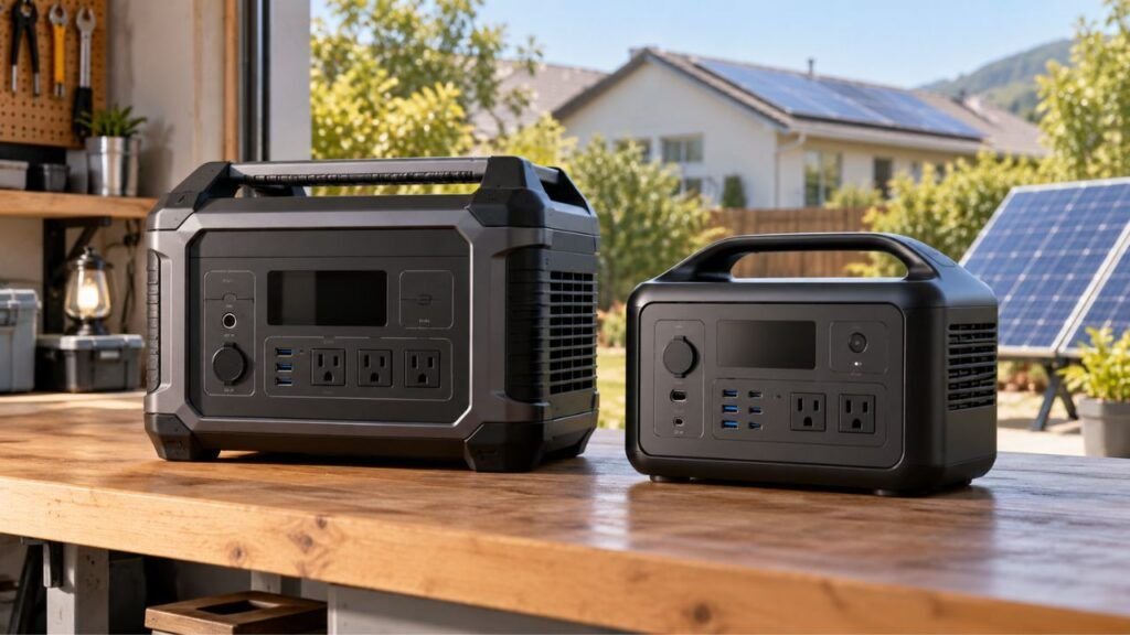 LiFePO4 vs Lithium-Ion Solar Generator Batteries