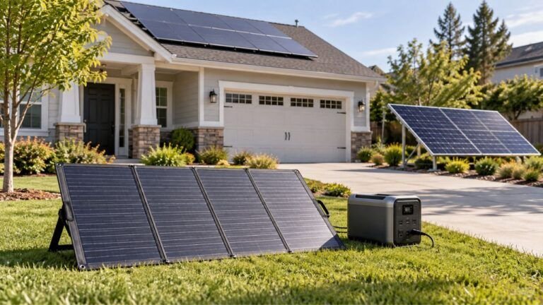 Portable vs Rigid Solar Panels for Home Backup