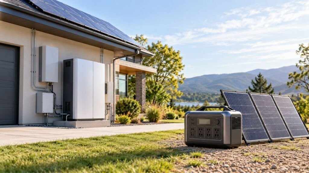 Portable vs Whole-House Solar Generator