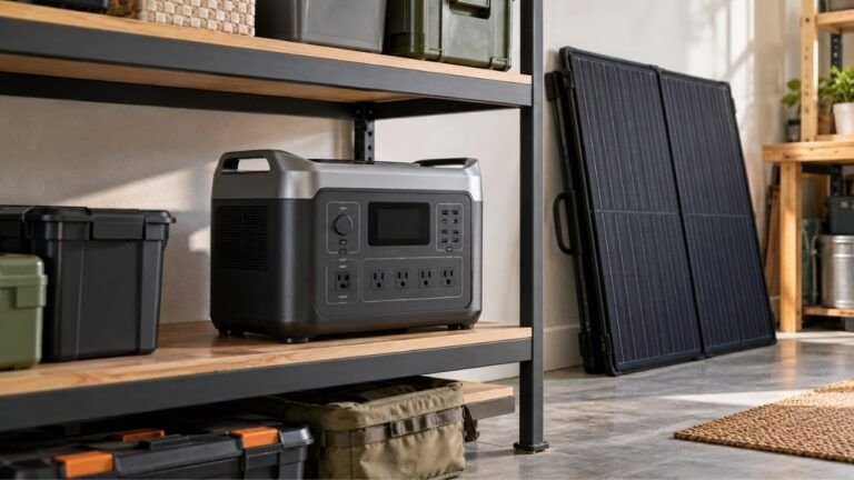 Where Should You Store a Home Solar Generator
